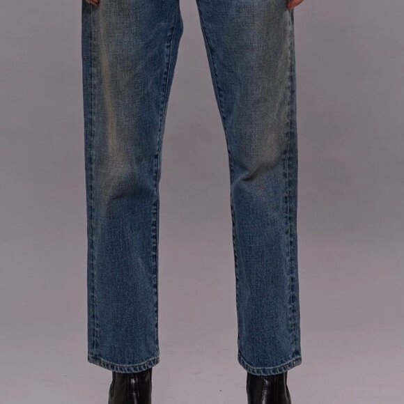 R13 BOY STRAIGHT - PATTON BLUE STRETCH - Picture 1 of 2